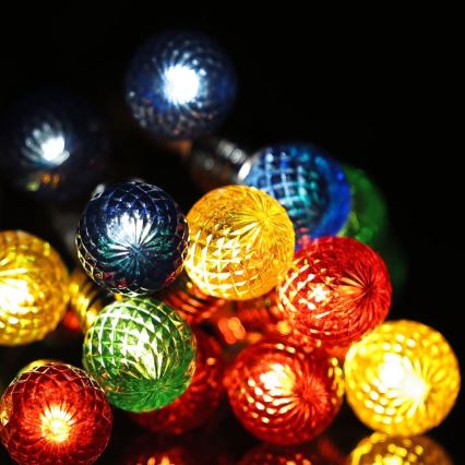 Guirlanda de luzes LED 20xLED/2xAA/branco quente 1,8 m – lâmpadas decorativas