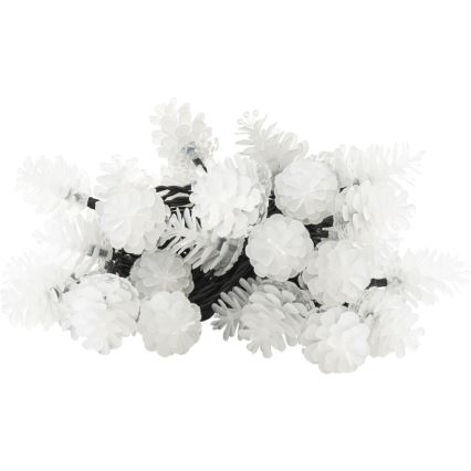 Guirlanda luminosa LED para exterior, 80 LEDs / 25 m, IP44, multicolorido