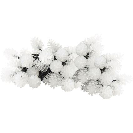 Corrente exterior de Natal LED 80xLED/25m IP44 branco quente