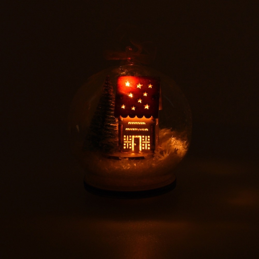 LED Decoração de Natal LED/3xLR44 branco quente