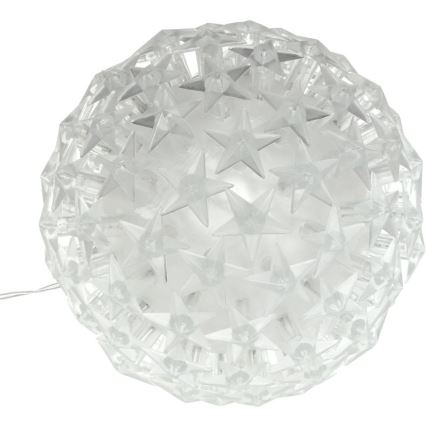 Decoração de Natal LED LED/230V/branco quente esfera