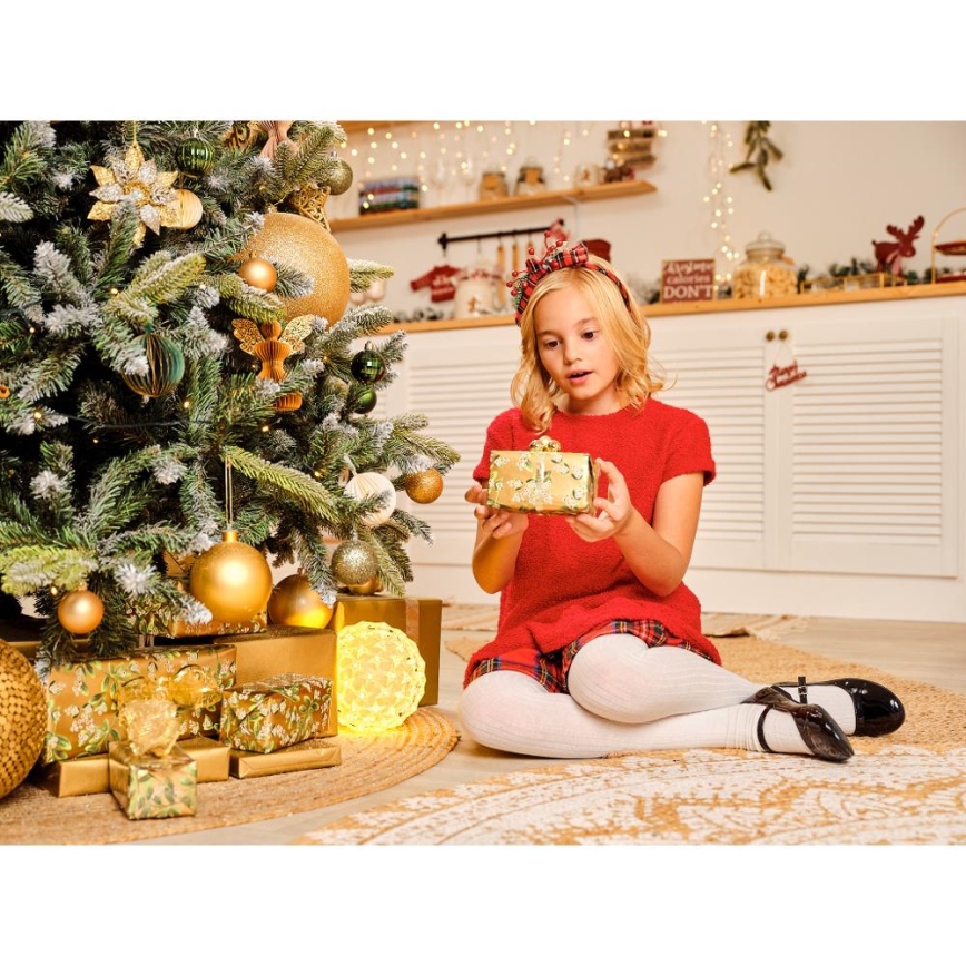 Decoração de Natal LED LED/230V/branco quente esfera