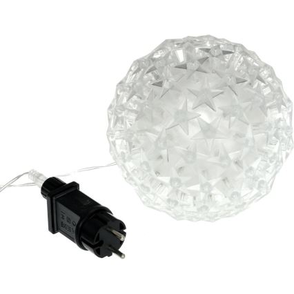 Decoração de Natal LED LED/230V/branco quente esfera