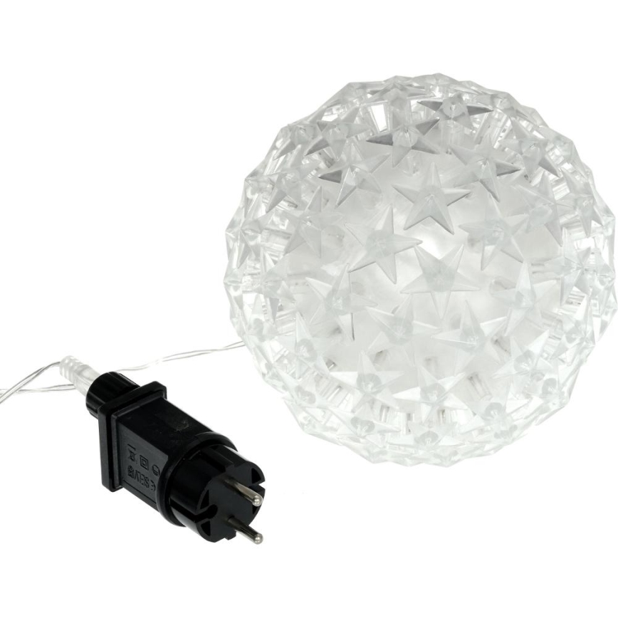 Decoração de Natal LED LED/230V/branco quente esfera