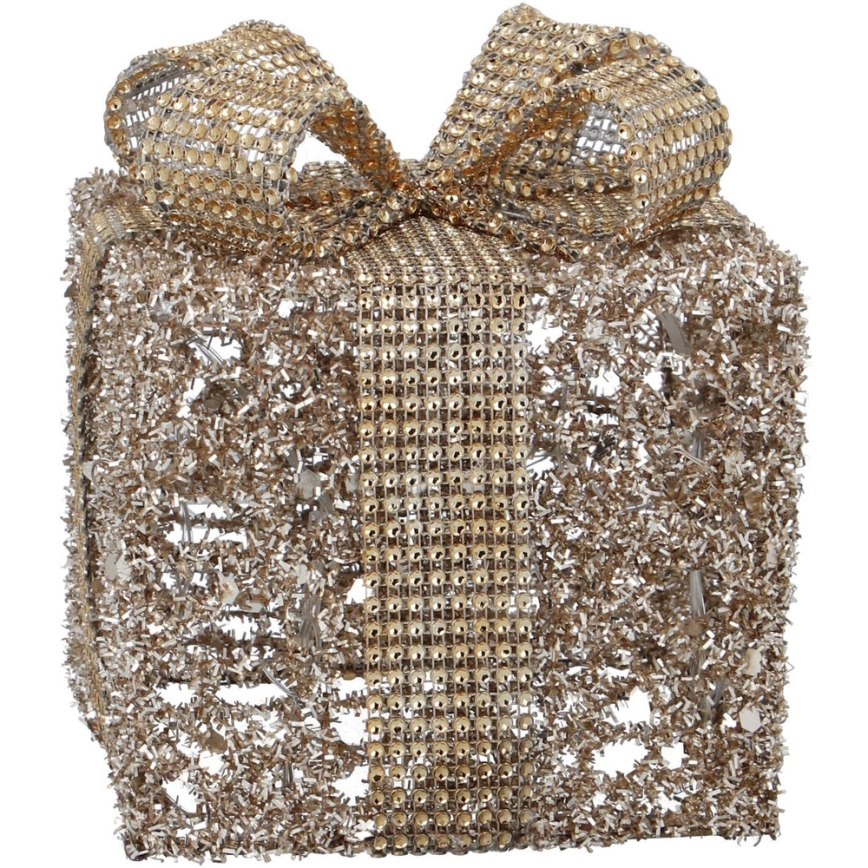 Decoração de Natal LED LED/2xAA presente