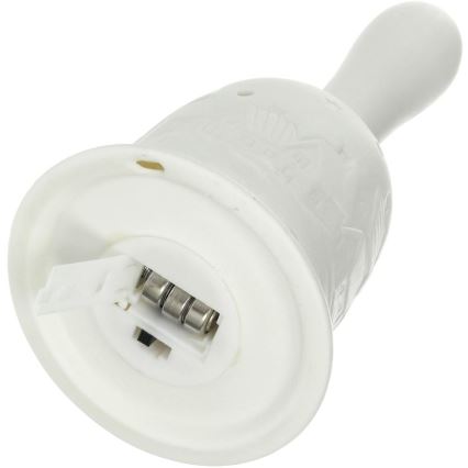 Decoração de Natal LED LED/3xLR44/branco quente sino