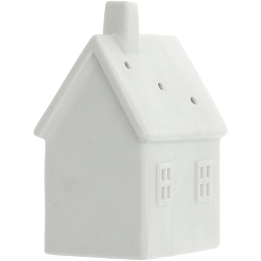 Decoração em porcelana LED/3xLR44/branco quente casa branco