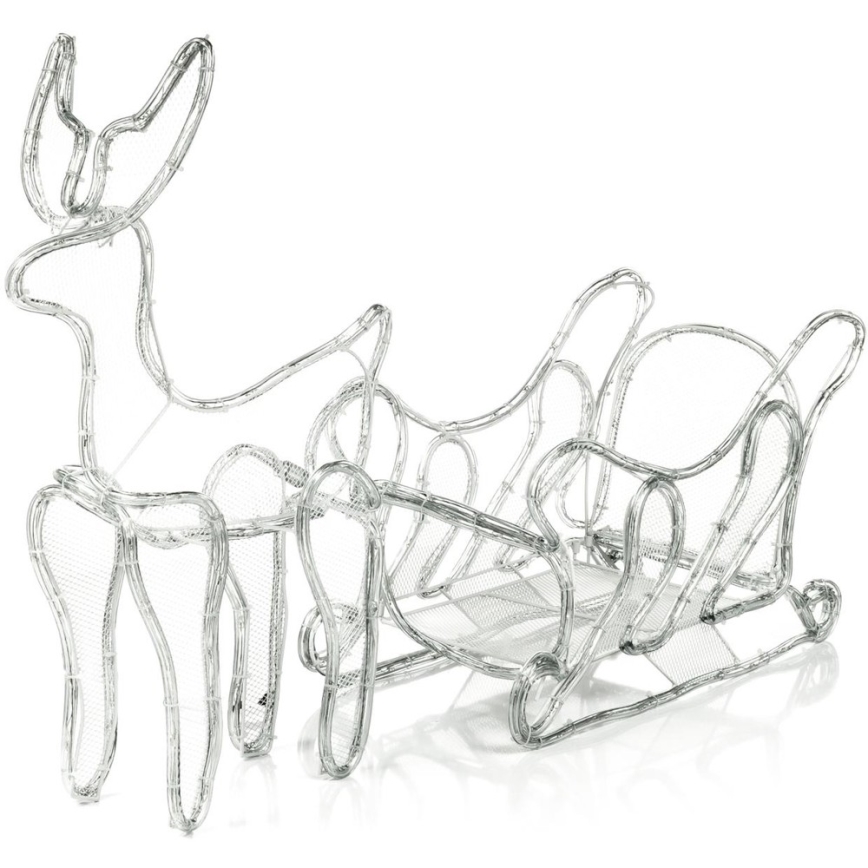 Decoração exterior de Natal LED LED/12W/230V IP44 rena