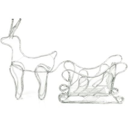 Decoração exterior de Natal LED LED/12W/230V IP44 rena