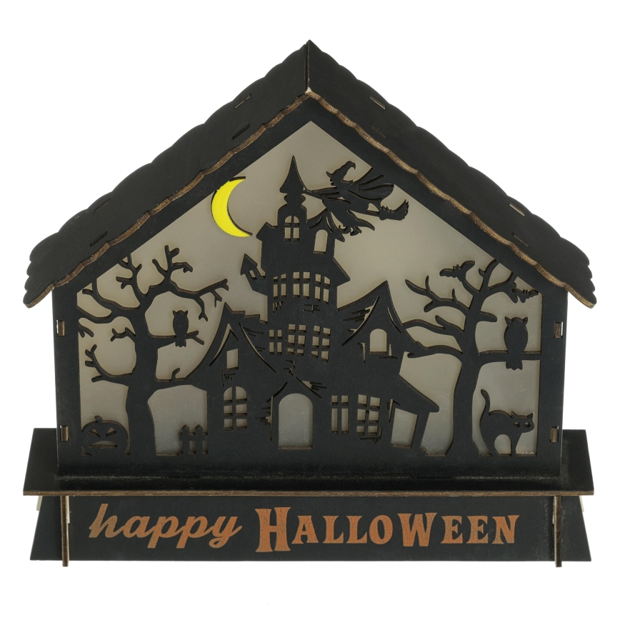 Decoração LED HALLOWEEN LED/2xAA/multicolor casa assombrada