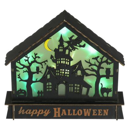 Decoração LED HALLOWEEN LED/2xAA/multicolor casa assombrada