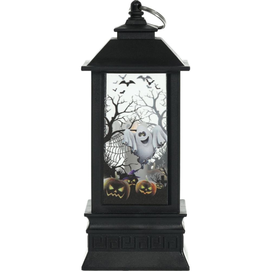 Decoração LED HALLOWEEN LED/3xAAA/branco quente lanterna com abóboras