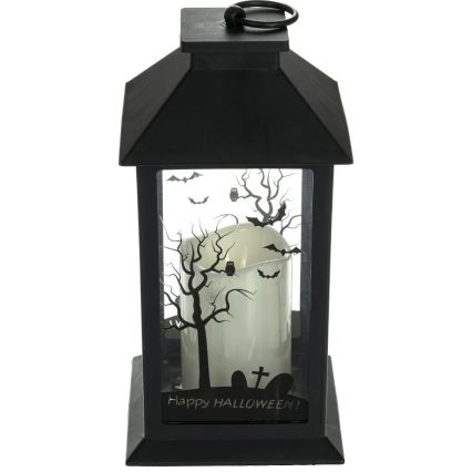 Decoração LED HALLOWEEN LED/3xAAA/branco quente lanterna