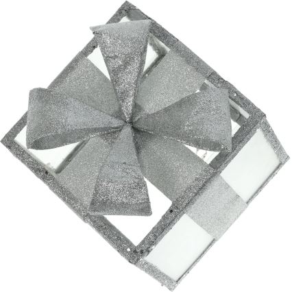 Decoração de Natal LED LED/2xAA 15 cm presente