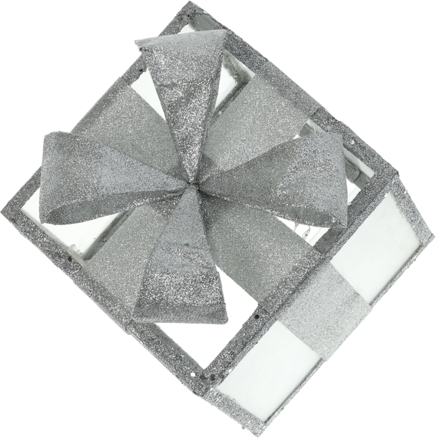 Decoração de Natal LED LED/2xAA 15 cm presente