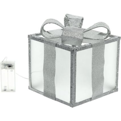 Decoração de Natal LED LED/2xAA 20 cm presente