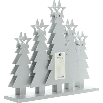 Decorações de Natal LED LED/2xAAA Árvores