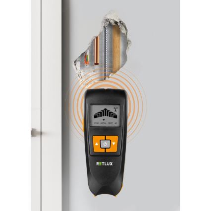 Detector digital subterráneo 4 en 1 9V 1x6LR61