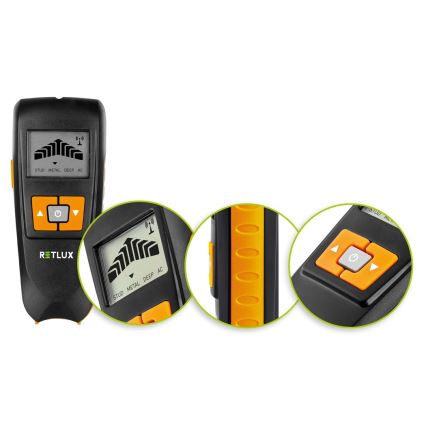 Detector digital subterráneo 4 en 1 9V 1x6LR61