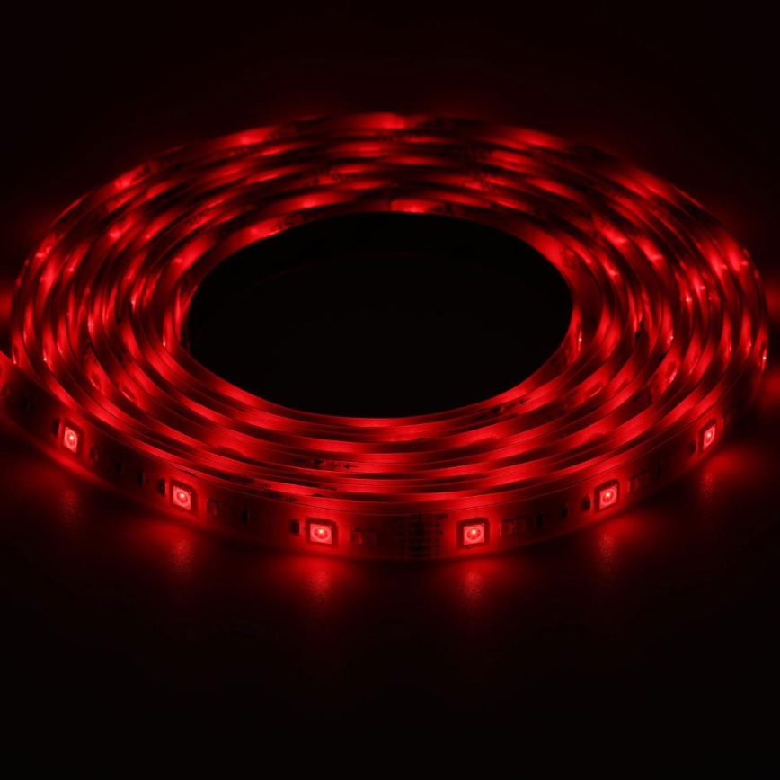 Fita LED RGBW Inteligente Regulável 5m LED/230V 2700-6500K Wi-Fi Tuya + controlo remoto