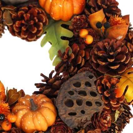 Grinalda de outono HALLOWEEN diâmetro 35 cm