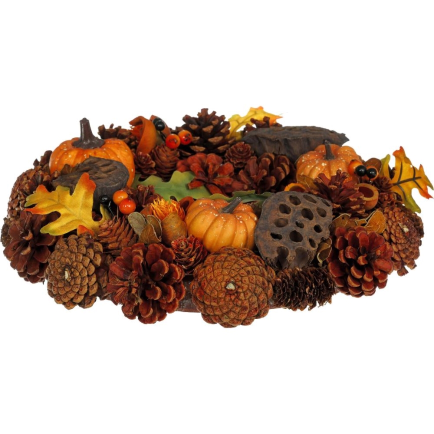 Grinalda de outono HALLOWEEN diâmetro 35 cm