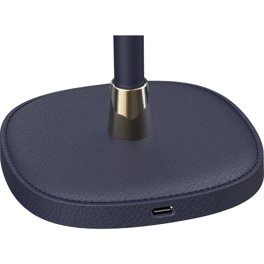 Lâmpada de mesa recarregável LED dimmerizável LED/3W/1800 mAh azul escuro