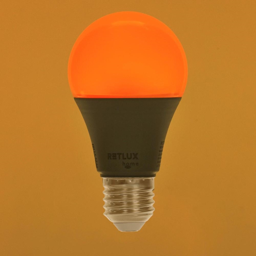 Lâmpada LED RGBW Regulável A60 E27/9W/230V 2700-6500K Wi-Fi Tuya