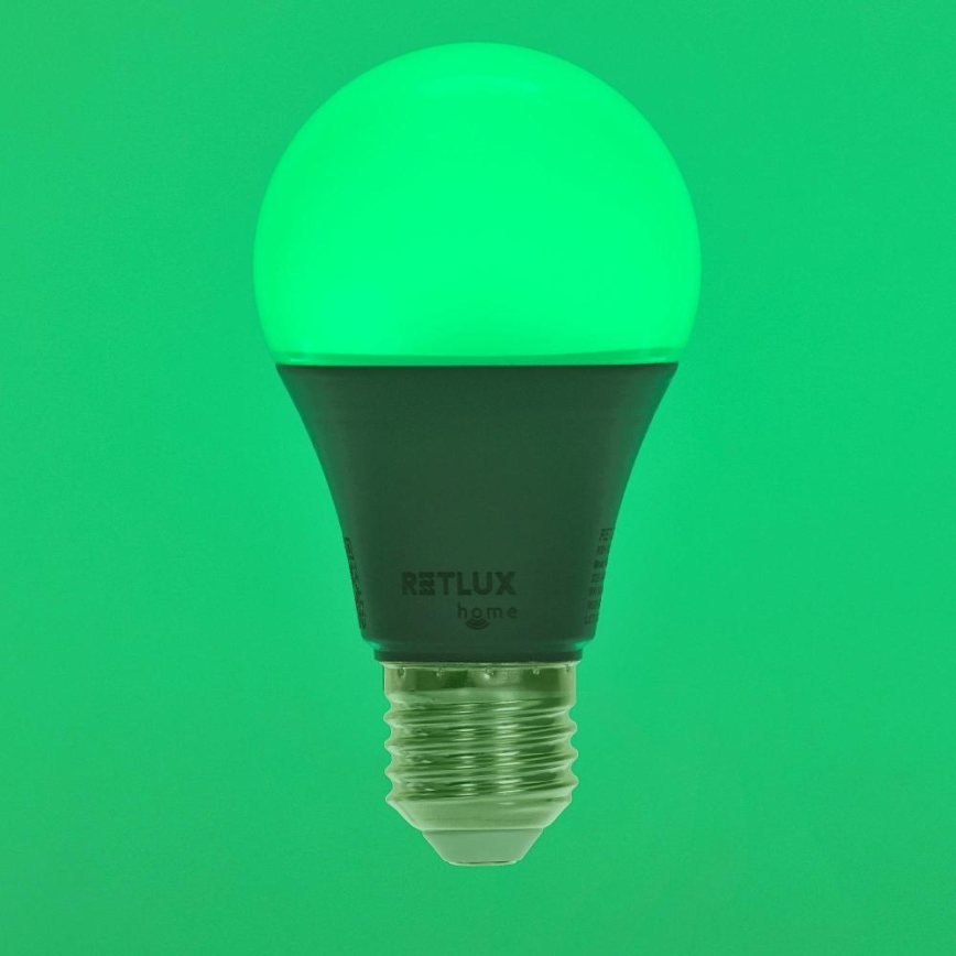 Lâmpada LED RGBW Regulável A60 E27/9W/230V 2700-6500K Wi-Fi Tuya