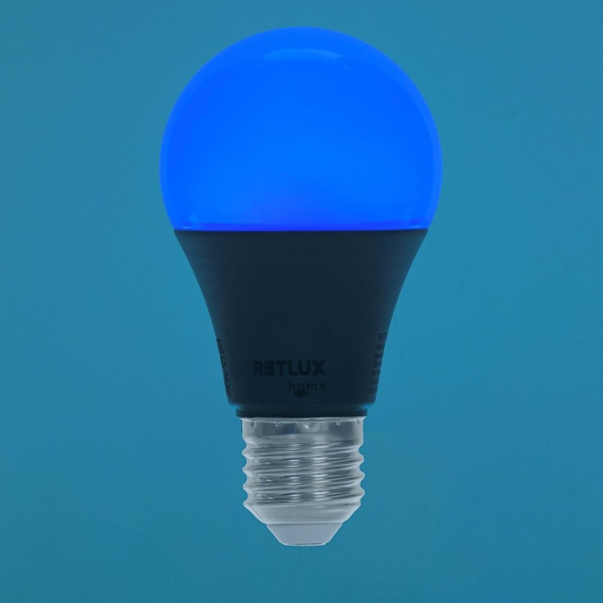 Lâmpada LED RGBW Regulável A60 E27/9W/230V 2700-6500K Wi-Fi Tuya