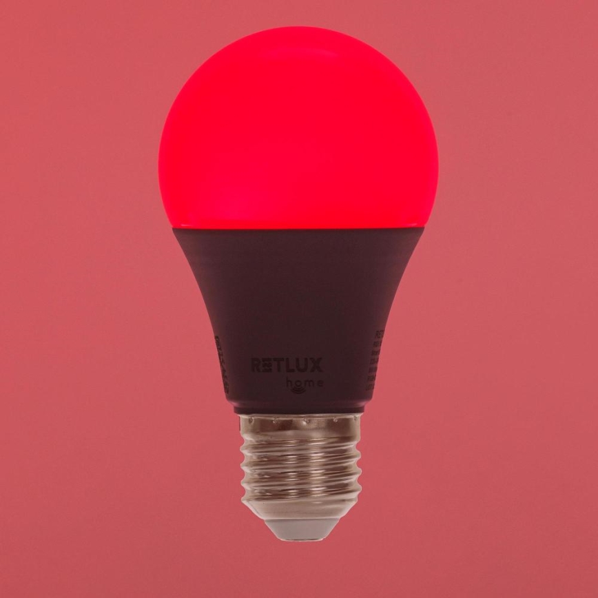 Lâmpada LED RGBW Regulável A60 E27/9W/230V 2700-6500K Wi-Fi Tuya