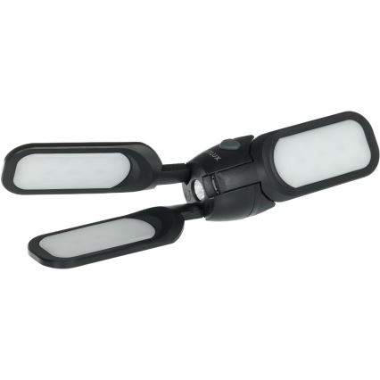 Lanterna de campismo recarregável com painel solar LED/3W/1600 mAh IPX4