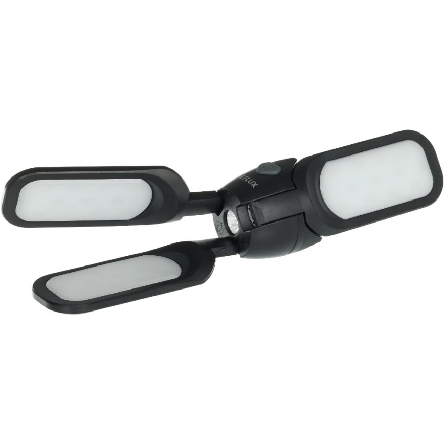 Lanterna de campismo recarregável com painel solar LED/3W/1600 mAh IPX4