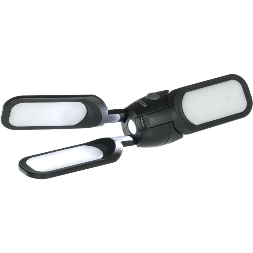 Lanterna de campismo recarregável com painel solar LED/3W/1600 mAh IPX4