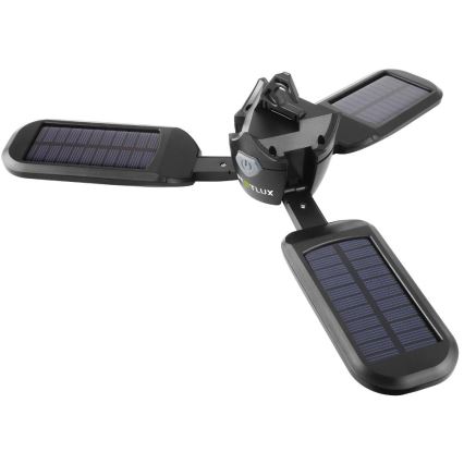 Lanterna de campismo recarregável com painel solar LED/3W/1600 mAh IPX4