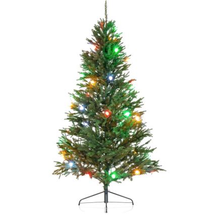 Guirlanda luminosa de Natal LED para exterior, 80 LEDs, 25 m, IP44, multicolorido