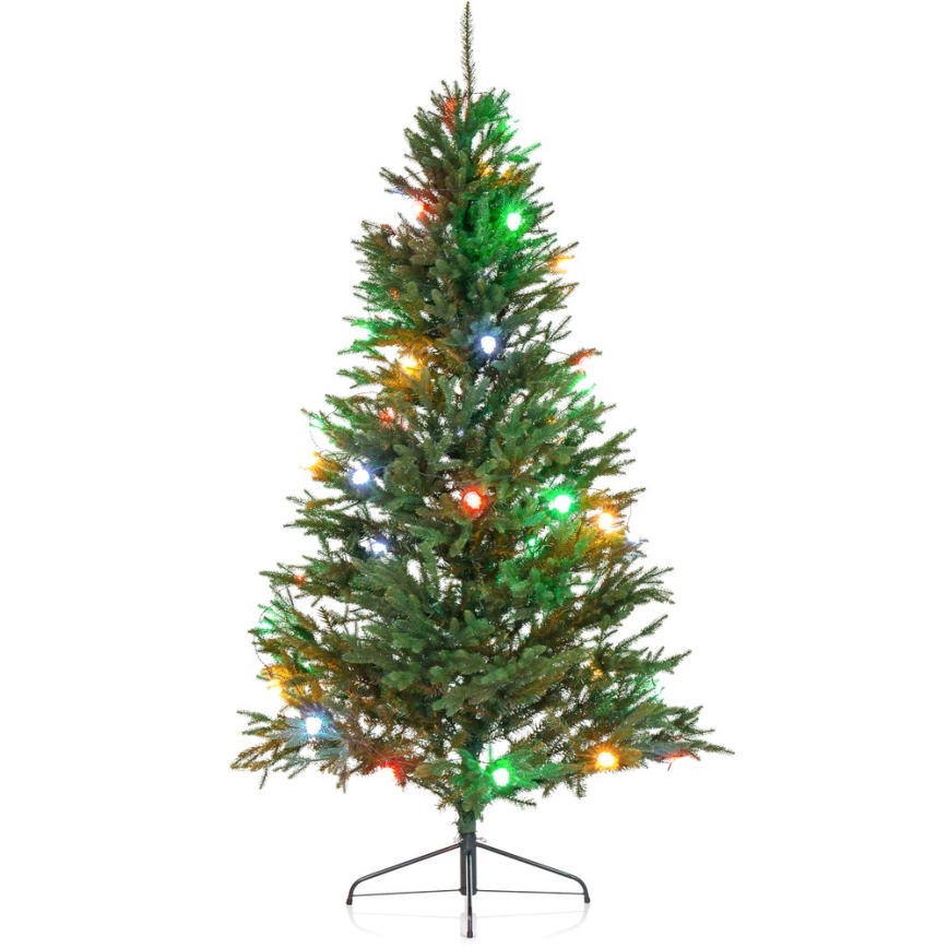 Guirlanda luminosa de Natal LED para exterior, 80 LEDs, 25 m, IP44, multicolorido