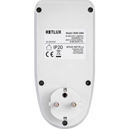 Medidor de consumo de energia elétrica 3680W/230V