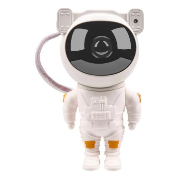 Retlux - Projetor LED infantil 230V astronauta 23,3 cm + controlo remoto