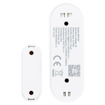 Sensor inteligente para portas e janelas 2xAAA