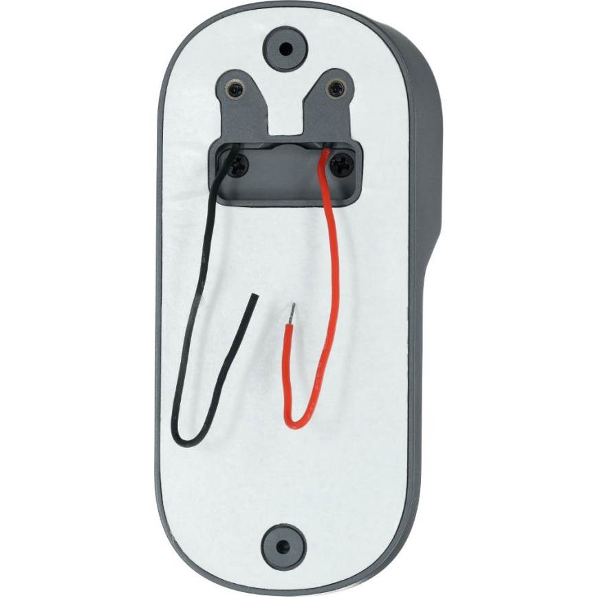 Vídeo porteiro com sensor de movimento 5MPx 1440p 5200 mAh Wi-Fi IP65 antracite