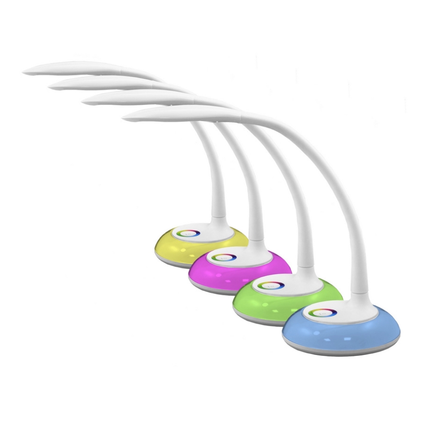 LED RGB Lâmpada de mesa COSMOS 6,5W/230V branco