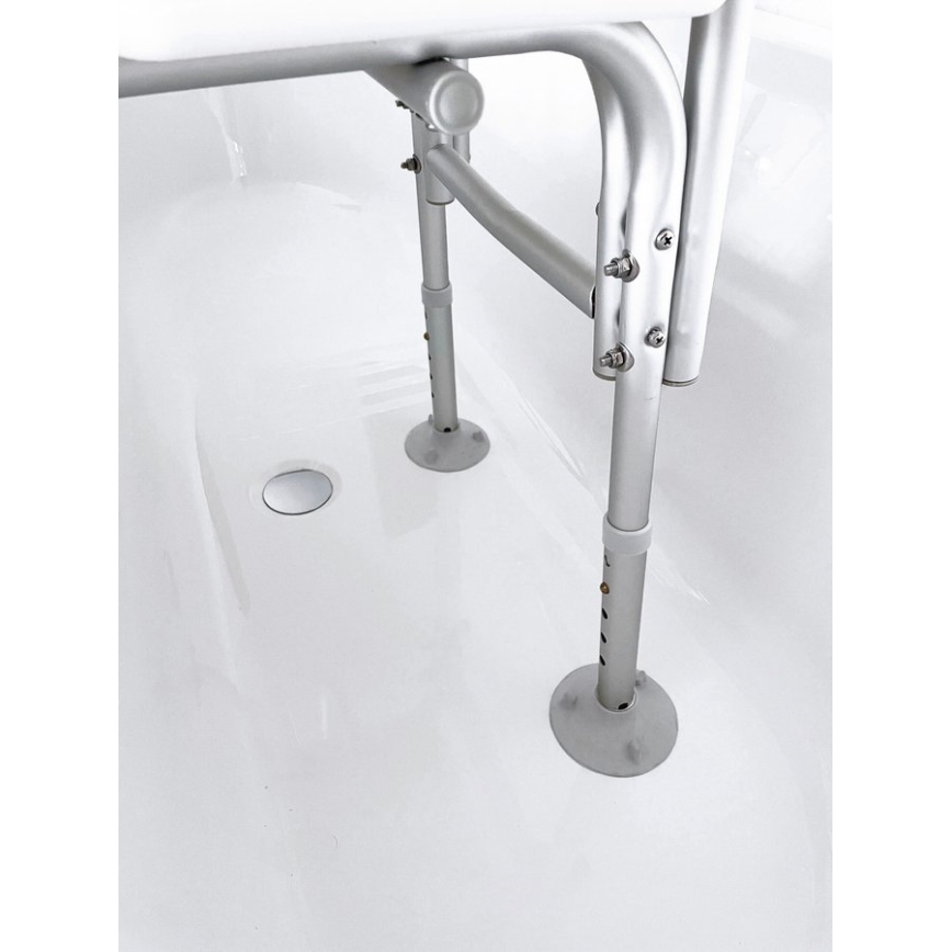 Ridder - Assento para banheira com alça 70x63 cm branco