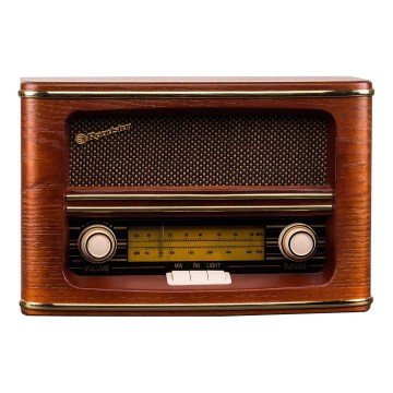 Roadstar HRA-1500/N - Rádio FM/MW 24W/230V/6xLR14