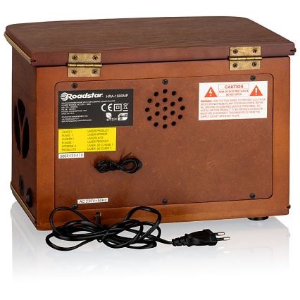 Roadstar HRA-1500UEMP - Rádio com CD e USB 32W/230V + comando à distância