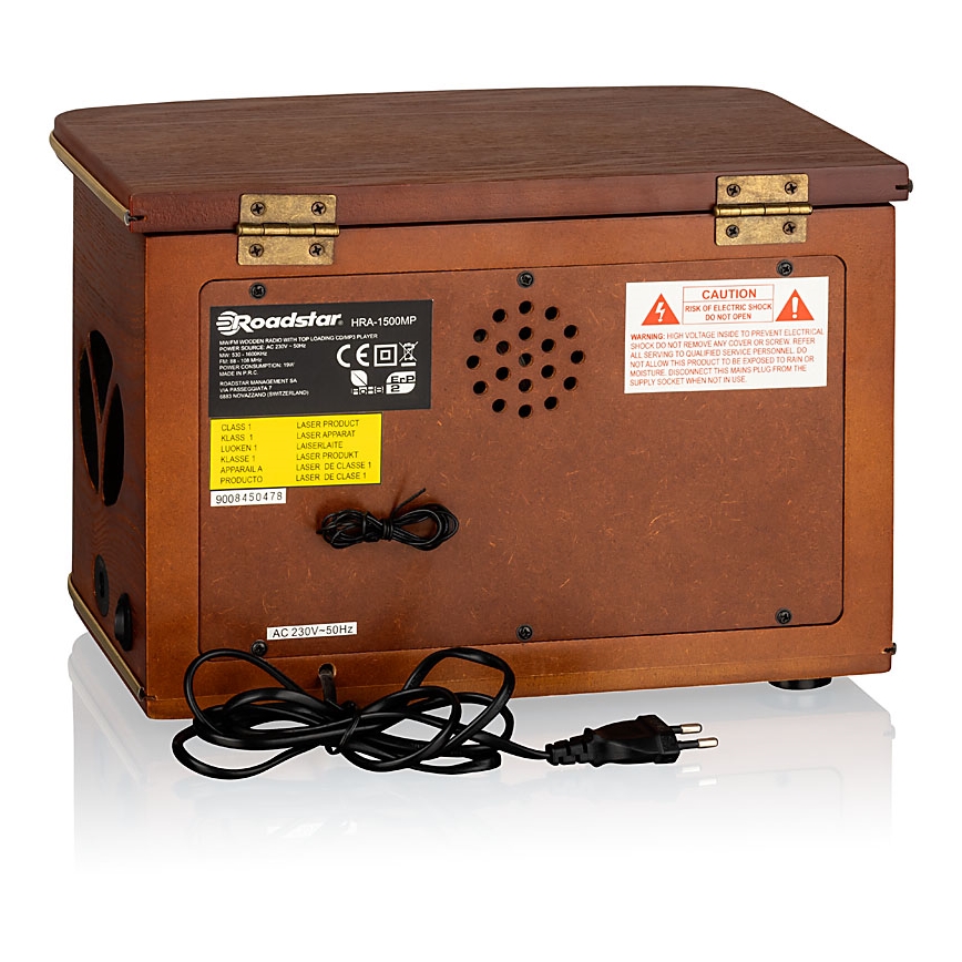 Roadstar HRA-1500UEMP - Rádio com CD e USB 32W/230V + comando à distância