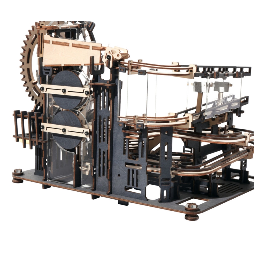 RoboTime - 3D puzzle com pista de berlindes Cidade de obstáculos