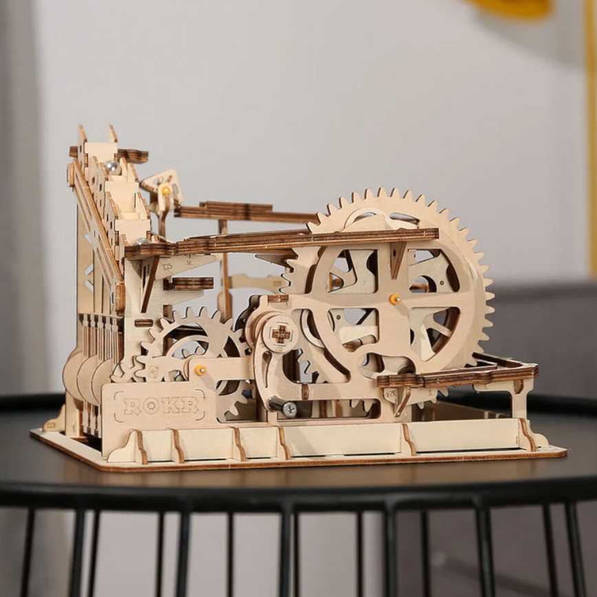 RoboTime - 3D puzzle com pista de berlindes Espiral