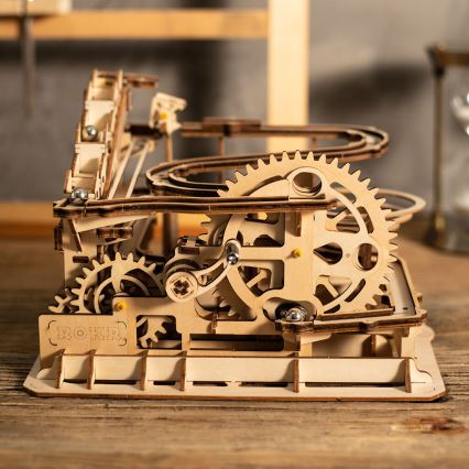 RoboTime - 3D puzzle com pista de berlindes Espiral