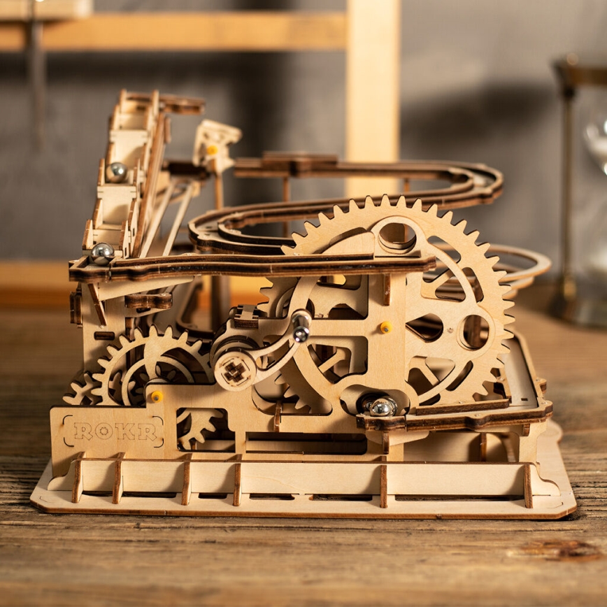 RoboTime - 3D puzzle com pista de berlindes Espiral